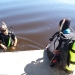 preparing to plunge